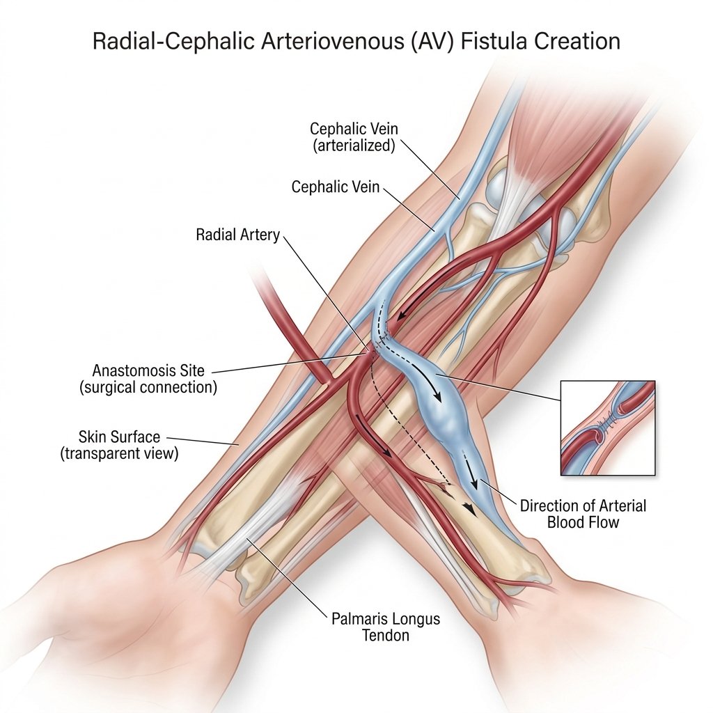Fístula Arteriovenosa para Hemodiálise